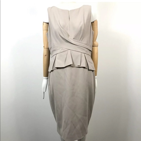 Paule Ka Women 100% Silk Dress Ruffled Size FR 44 - Picture 1 of 12